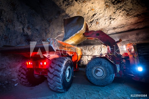 Picture of Gold mining underground